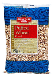 Arrowhead Mills Kosher Puffed Wheat Cereal Case of 12 6 OZ